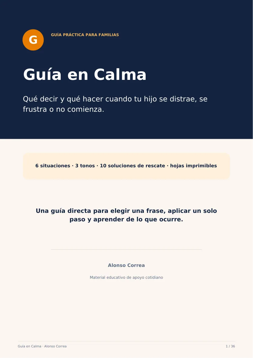 Página 1 de la guía